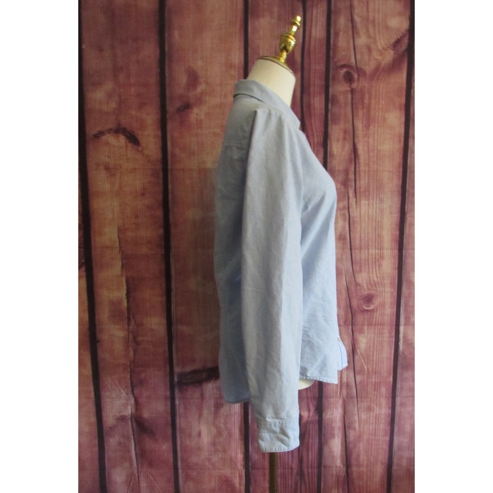 Vineyard Vines Women's Murray Oxford Button Down Shirt Blue Sz 6 Preppy Academia - Picture 10 of 11